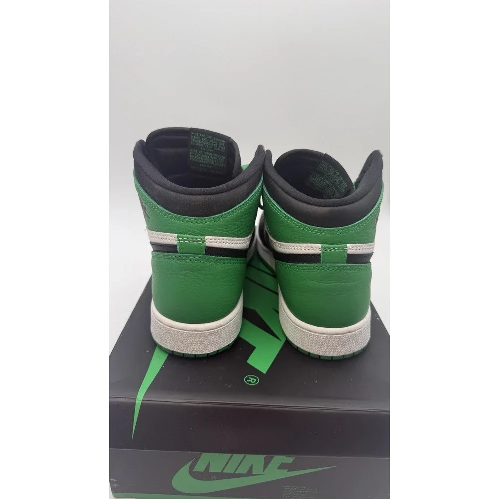Nike GS Air Jordan 1‎ Retro  High OG Lucky Green FD1437-031 US 7Y Brand New